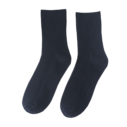 91家纺网 家纺一手货源 找家纺 【男士暗纹中筒袜】日式无印休闲棉袜良品纯色暗纹袜子中筒男袜透气袜