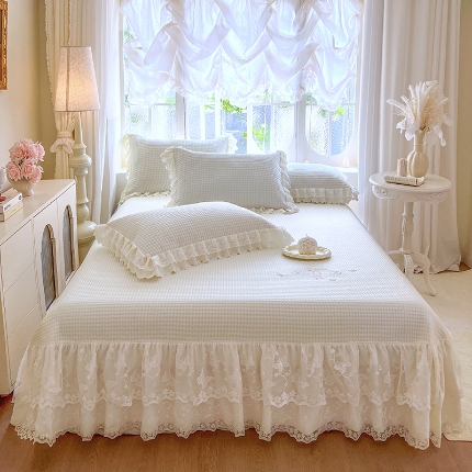 91家纺网 家纺一手货源 找家纺 （总）乐朵家居 加微信询价 PE凉感软凉席三件套+可配同色系空调被 -蝴蝶夫人