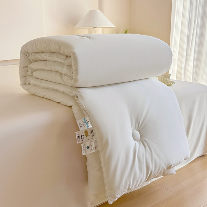 91家纺网 家纺一手货源 找家纺 （总）2025新款纯棉全棉50%大豆纤维被子被芯夏凉被空调被春秋被冬被棉被四季被