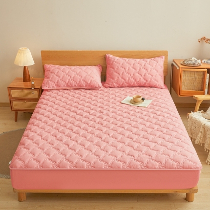 91家纺网 家纺一手货源 找家纺 （总）多谷家纺 2025新款纯棉色织大豆夹棉床笠