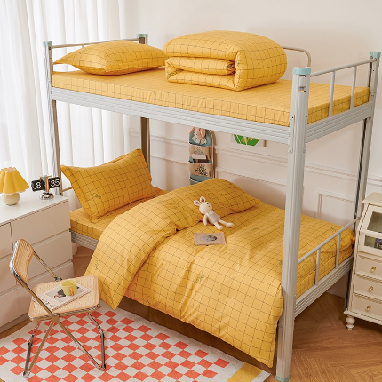 91家纺网 家纺一手货源 找家纺 （总）斯尔顿 2025年A类全棉色织三件套床单款