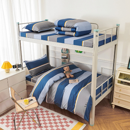 91家纺网 家纺一手货源 找家纺 （总）斯尔顿 2025年A类全棉色织三件套床单款