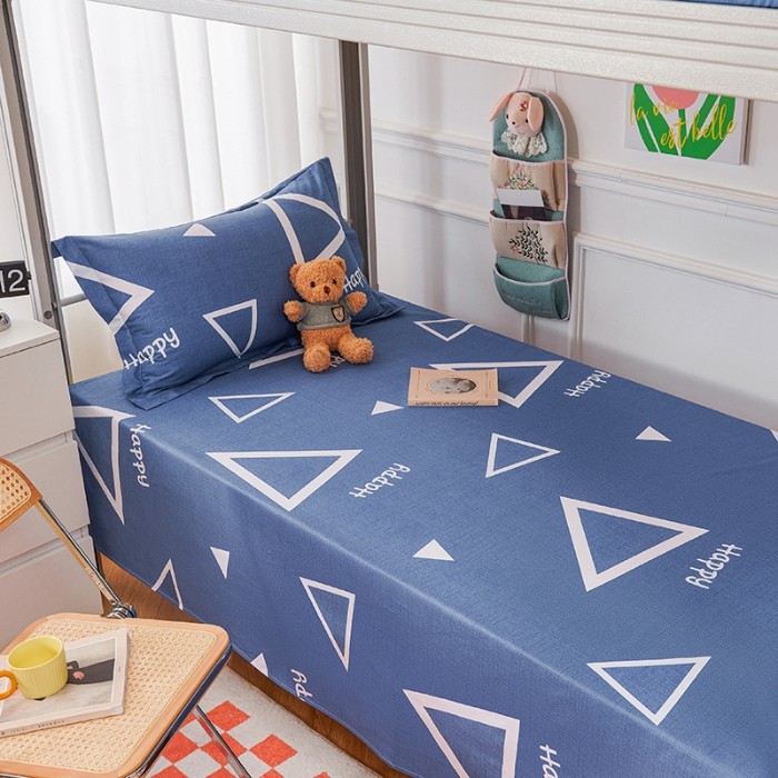 91家纺网 家纺一手货源 找家纺 （总）斯尔顿 2025年A类全棉色织三件套床单款