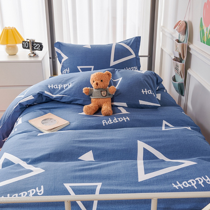 91家纺网 家纺一手货源 找家纺 （总）斯尔顿 2025年A类全棉色织三件套床单款