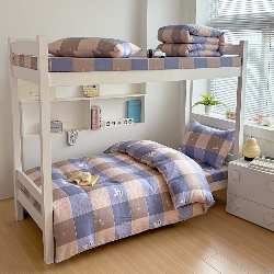 91家纺网 家纺一手货源 找家纺 （总）2025春夏新款100%全棉纯棉学生六件套床单款三件套上下铺宿舍六件套一整套 ,爱尚-灰,贝特-咖,贝特-蓝,潮酷-咖,都市柔情-蓝,菲亚-蓝,几何谧境-蓝,锦里-绿,洛菲情怀-灰,木马-粉,木马-浅蓝,星格漫语-蓝