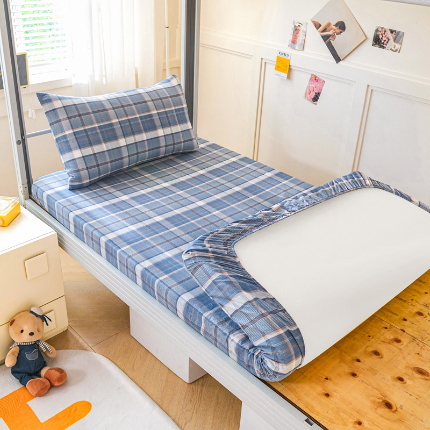 91家纺网 家纺一手货源 找家纺 （总）斯尔顿 2025新款全棉印花学生单床笠