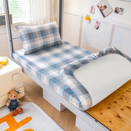 91家纺网 家纺一手货源 找家纺 （总）斯尔顿 2025新款全棉印花学生单床笠