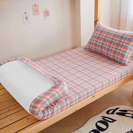 91家纺网 家纺一手货源 找家纺 （总）斯尔顿 2025新款A类全棉色织水洗棉单床笠-第二批