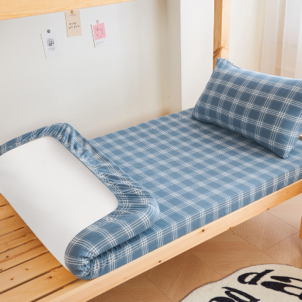 91家纺网 家纺一手货源 找家纺 （总）斯尔顿 2025新款A类全棉色织水洗棉单床笠-第二批