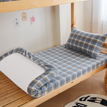 91家纺网 家纺一手货源 找家纺 （总）斯尔顿 2025新款A类全棉色织水洗棉单床笠-第二批