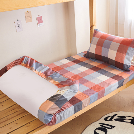 91家纺网 家纺一手货源 找家纺 （总）斯尔顿 2025新款A类全棉色织水洗棉单床笠-第二批