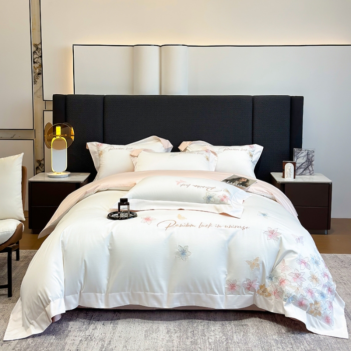 91家纺网 家纺一手货源 找家纺 （总）星蕴家纺 2025新款澳棉正宗长绒棉四件套-诺兰