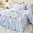 91家纺网 家纺一手货源 找家纺 （总）2025云朵棉多功能印花全夹棉床裙四件套 夹棉被套空调被蕾丝花边加棉床裙三件套枕套夏被单品