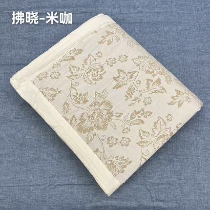 91家纺网 家纺一手货源 找家纺 （总）鲁爱家纺供货2025新款棉麻手包边夏被（纯跑量）