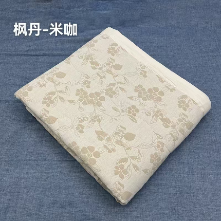 91家纺网 家纺一手货源 找家纺 （总）鲁爱家纺供货2025新款棉麻手包边夏被（纯跑量）