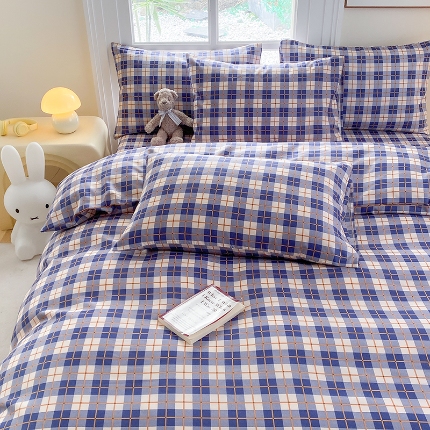 91家纺网 家纺一手货源 找家纺 （总）友承家纺 2025新款芦荟棉亲肤四件套