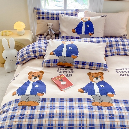 91家纺网 家纺一手货源 找家纺 （总）友承家纺 2025新款芦荟棉亲肤四件套