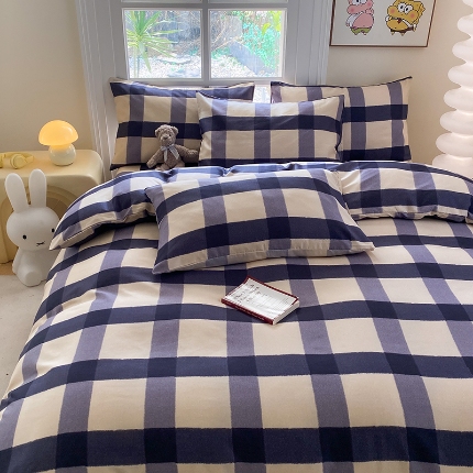 91家纺网 家纺一手货源 找家纺 （总）友承家纺 2025新款芦荟棉亲肤四件套