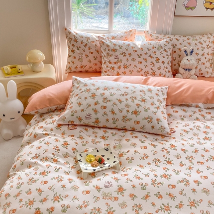 91家纺网 家纺一手货源 找家纺 （总）友承家纺 2025新款芦荟棉亲肤四件套