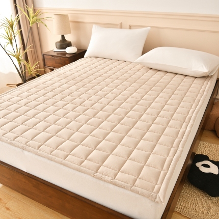 91家纺网 家纺一手货源 找家纺 （总）2025新款色织全棉水洗棉新疆棉花床垫