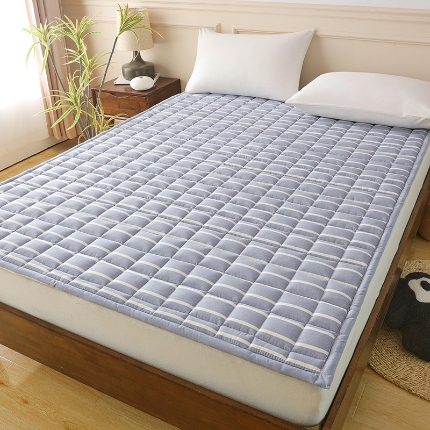 91家纺网 家纺一手货源 找家纺 （总）2025新款色织全棉水洗棉新疆棉花床垫