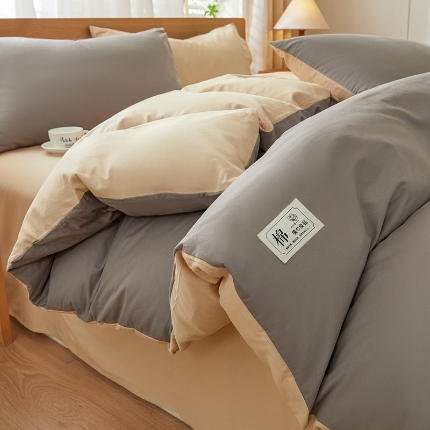 91家纺网 家纺一手货源 找家纺 （总）恋人优选2025新款纯色40支13070全棉四件套纯棉被套床单床笠款学生宿舍上下铺三件套,草绿+米色-40S,海蓝格-40S,兰大格-40S,米白+清绿-40S,米小格-40S,莫妮蓝-40S,奶白+卡其-40S,牛仔蓝+浅灰-40S,诺卡-40S,浅灰+卡其-40S,浅蓝小格-40S,深灰+浅灰-40S,太灰+梅兰-40S,天蓝+浅灰-40S,脏粉+深灰-40S