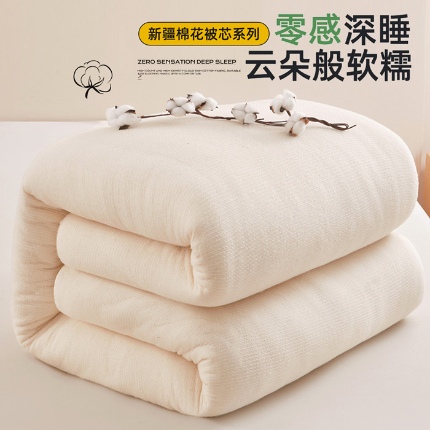 91家纺网 家纺一手货源 找家纺 （总）爱屋及屋2025新款鱼鳞网新疆棉花被芯被子冬被春秋被四季通用学生宿舍