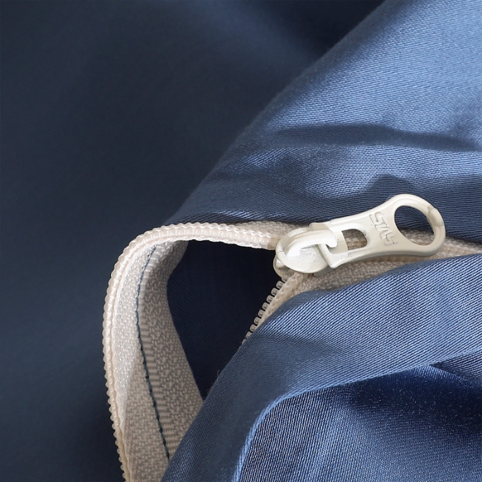 91家纺网 家纺一手货源 找家纺 （总）（总）2025新款60s兰精天丝被套单品高档简约纯色纯色双拼被套枕套床单单品