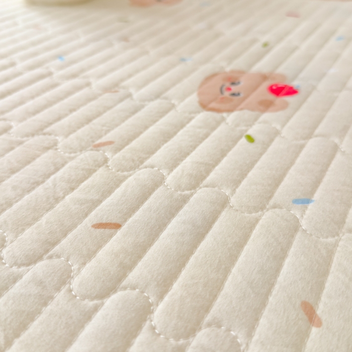 91家纺网 家纺一手货源 找家纺 （总）鑫利来家纺 2025新款夹棉枕套水洗棉印花卡通夹棉绗缝枕套