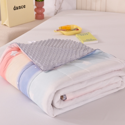 （总）经年 2025新款A类 凉感丝3D按摩豆豆夏被