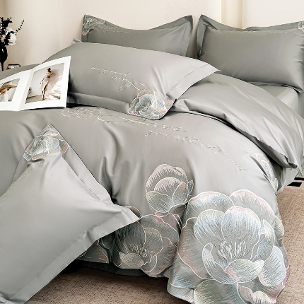 （总）2025新款亲肤棉轻奢刺绣套件-花间梦