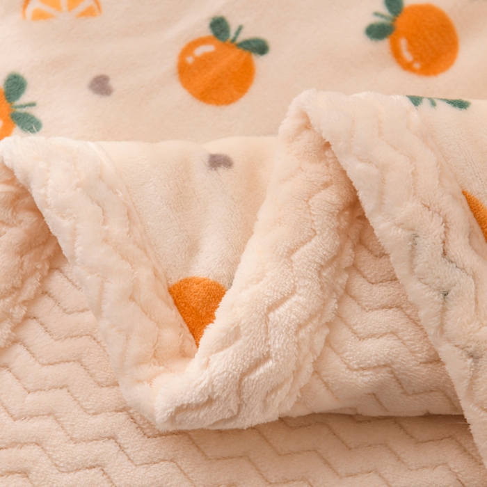 91家纺网 家纺一手货源 找家纺 电商爆款·三层夹棉牛奶绒印花毛毯卡通秋冬午睡毯多功能盖毯可机洗毯子