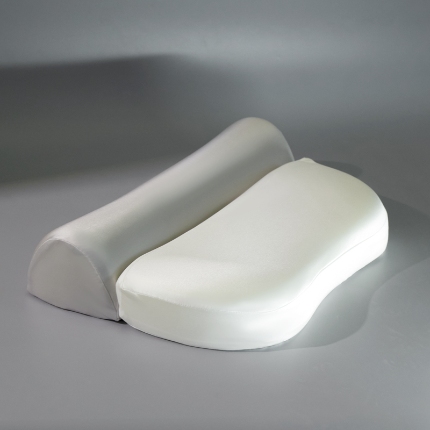 91家纺网 家纺一手货源 找家纺 （总）2025新款 夏日清凉牵引记忆枕芯 锦氨透气凉感零压深睡记忆牵引按摩枕芯枕头