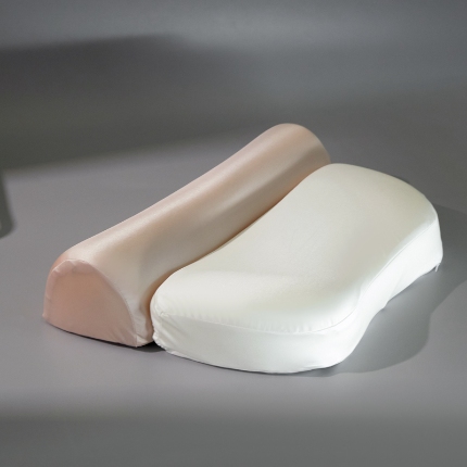 91家纺网 家纺一手货源 找家纺 （总）2025新款 夏日清凉牵引记忆枕芯 锦氨透气凉感零压深睡记忆牵引按摩枕芯枕头