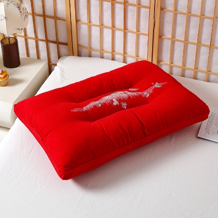 91家纺网 家纺一手货源 找家纺 （总）兴丝露枕芯 糯糯棉羽丝绒枕芯 羽丝护颈枕 