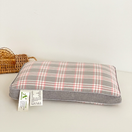 91家纺网 家纺一手货源 找家纺 （总）2025新款水洗棉荞麦枕 全棉荞麦枕