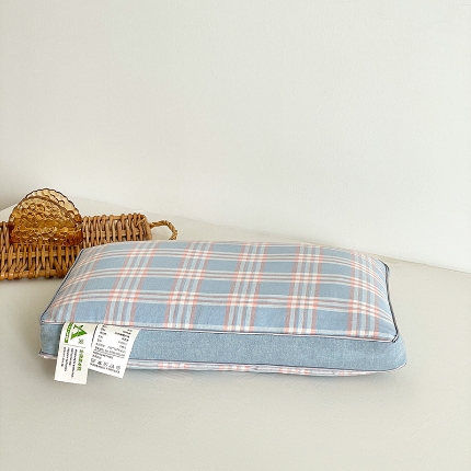 91家纺网 家纺一手货源 找家纺 （总）2025新款水洗棉荞麦枕 全棉荞麦枕