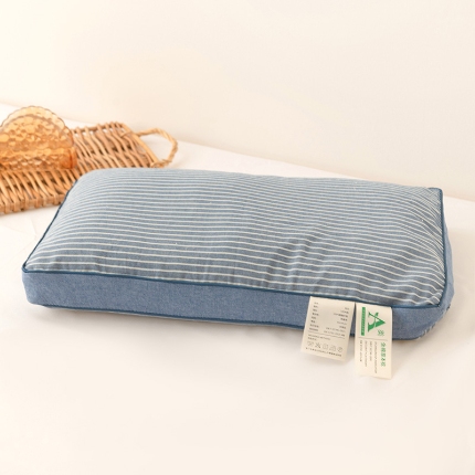 91家纺网 家纺一手货源 找家纺 （总）2025新款水洗棉荞麦枕 全棉荞麦枕