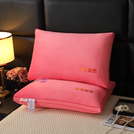 兴丝露枕芯 水晶绒枕芯 超柔暖绒枕 枕头 中高枕 成人枕头