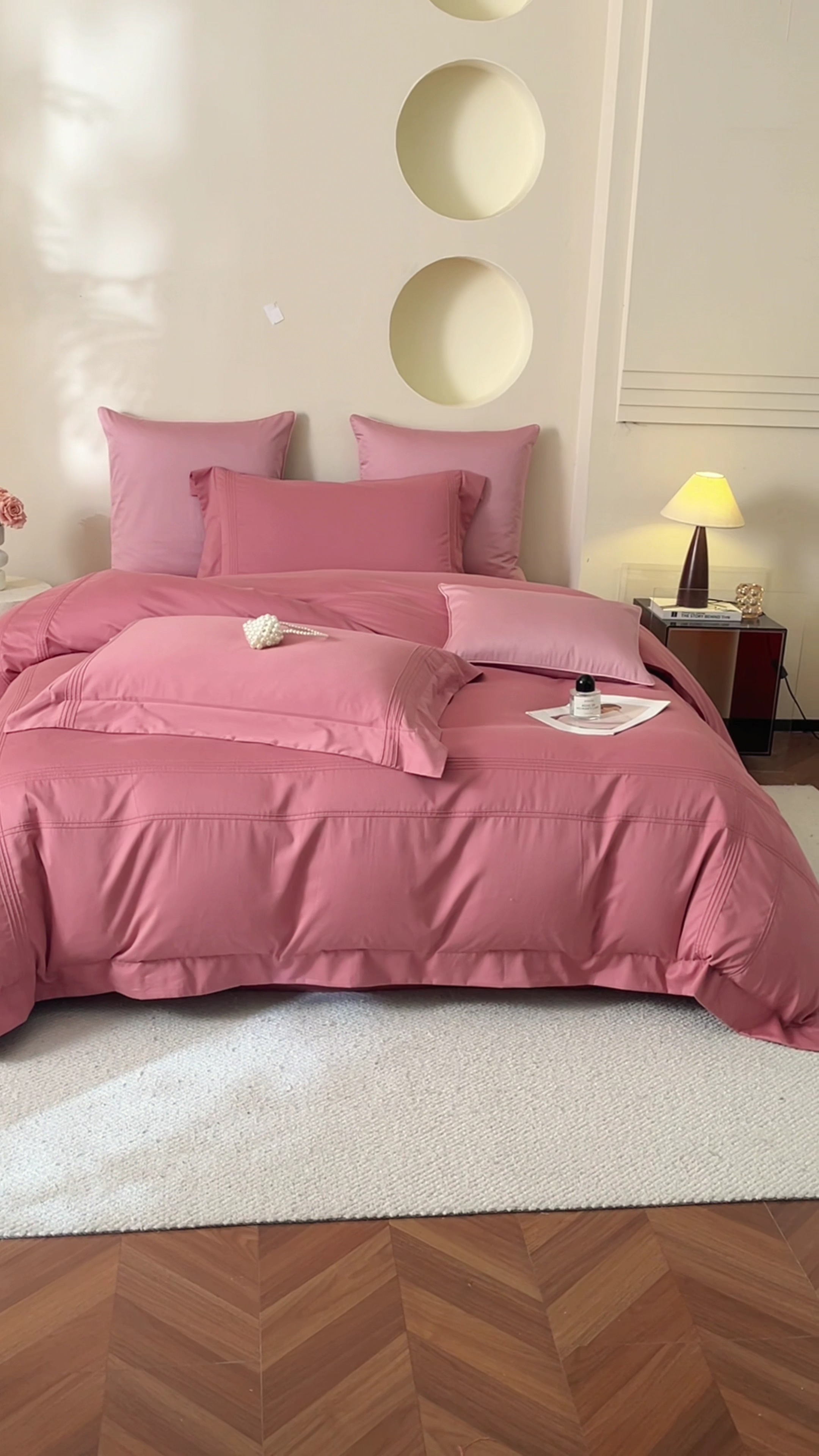 91家纺网 家纺一手货源 找家纺 金太阳80支婴肤全棉磨毛四件套 阳光深豆沙