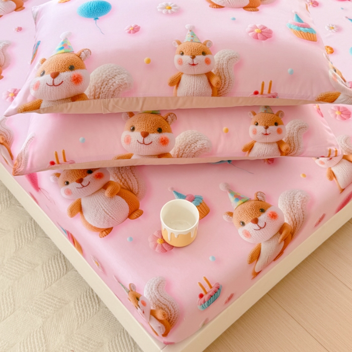 91家纺网 家纺一手货源 找家纺 （总）（总）新款5D专版数码印花凉感枕套