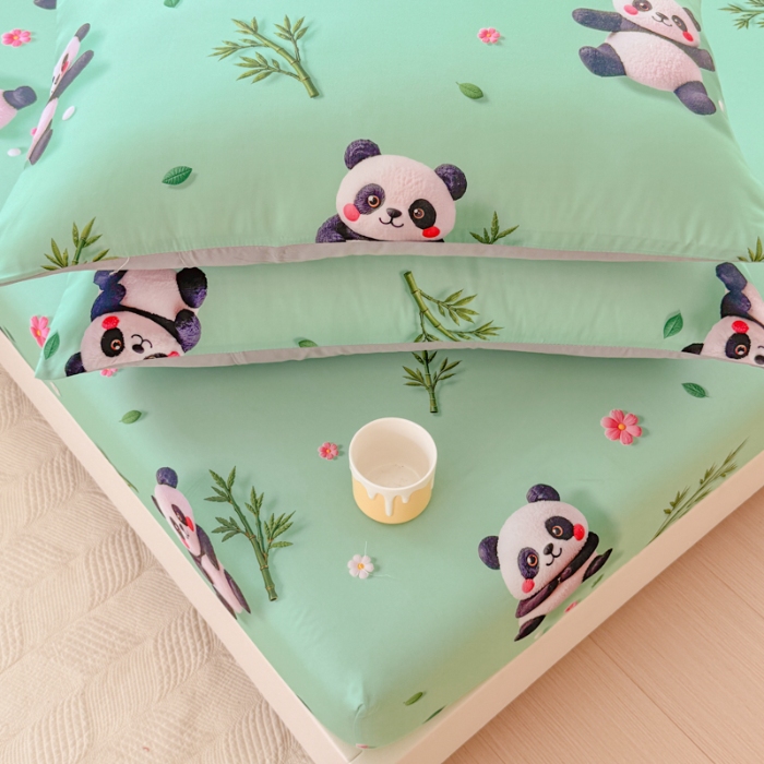 91家纺网 家纺一手货源 找家纺 （总）（总）新款5D专版数码印花凉感枕套