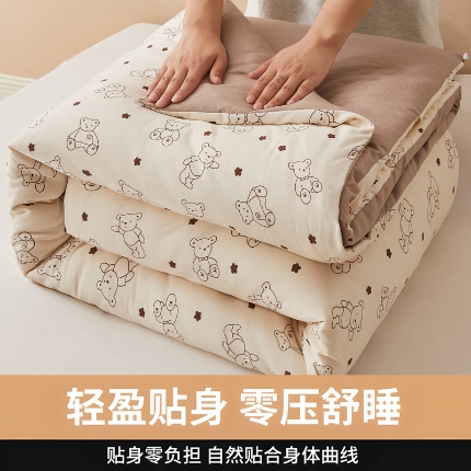 （總）愛屋及屋 2025新款小清新棉花被春秋被夏被被子被芯