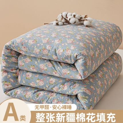 91家纺网 家纺一手货源 找家纺 （总）爱屋及屋 2025新款小清新棉花被春秋被夏被被子被芯