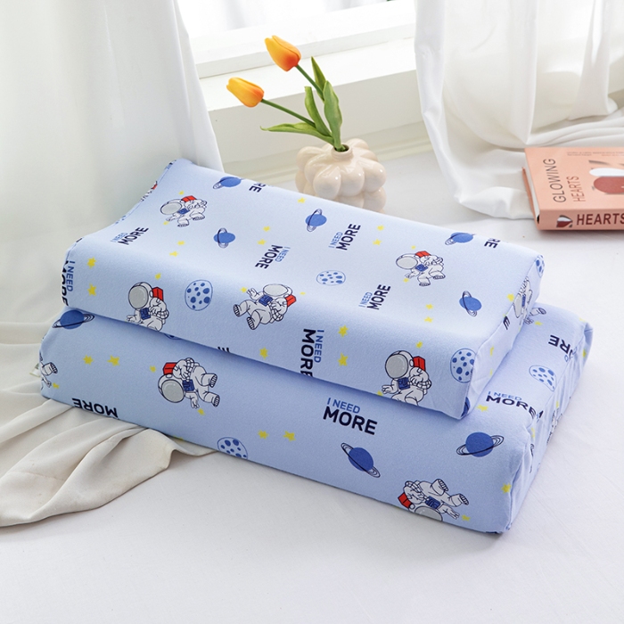 91家纺网 家纺一手货源 找家纺 （总）美丽折家纺 2025新款A类全棉儿童乳胶枕枕头枕芯