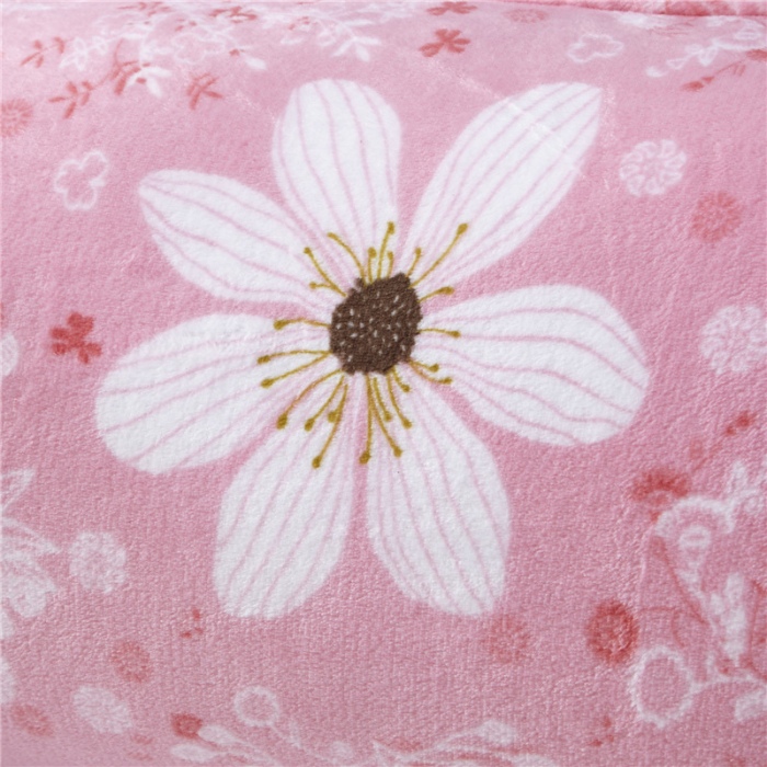 91家纺网 家纺一手货源 找家纺 喜相逢家纺 D14-法兰绒双人枕套-印花长枕套