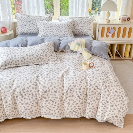 91家纺网 家纺一手货源 找家纺 （总）2025加厚生态磨毛植物羊绒床上用品四件套高克重套件