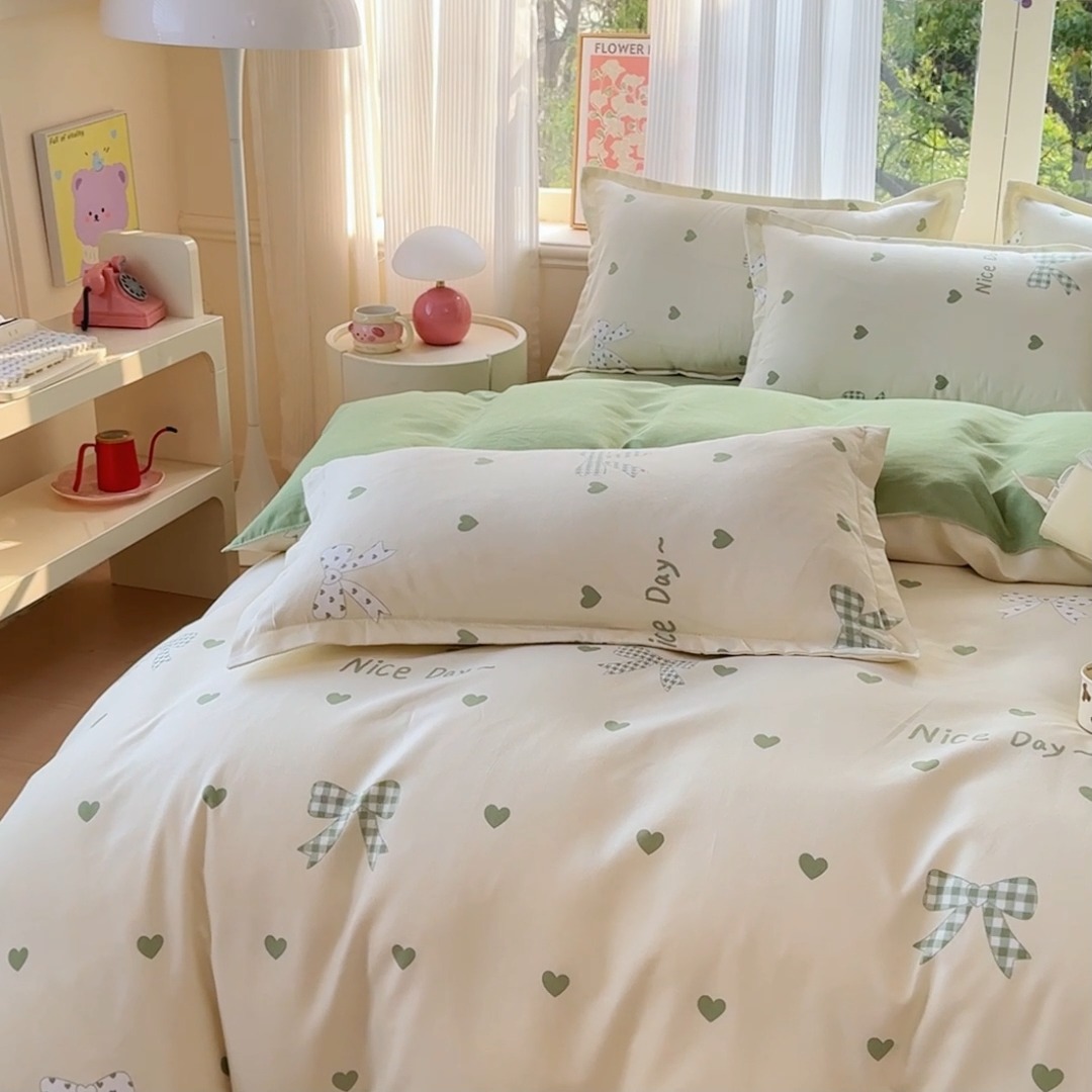 91家纺网 家纺一手货源 找家纺 （总）2025加厚生态磨毛植物羊绒床上用品四件套高克重套件