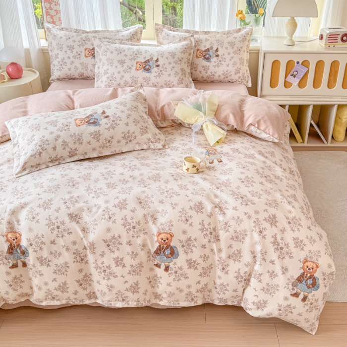 91家纺网 家纺一手货源 找家纺 （总）梦舒阳 2025高克重生态棉植物羊绒四件套单被套床单款床笠款床品套件爆款