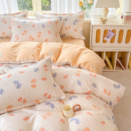 91家纺网 家纺一手货源 找家纺 （总）新品磨毛四件套植物羊绒床品套件单被套四件套床单款床笠款套件四季款